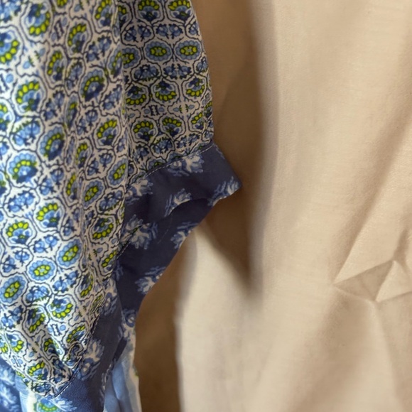 Blue Patterned Boho Dress Gap - Picture 8 of 11